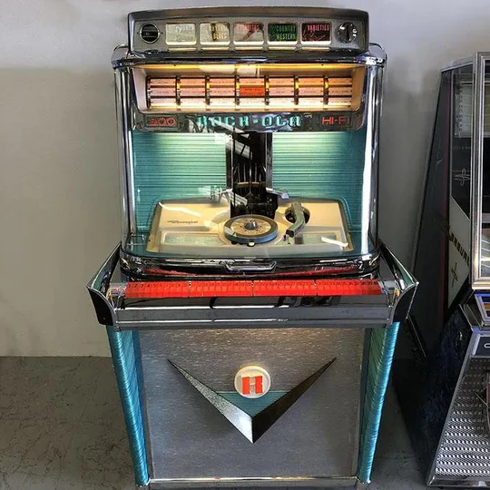 1959 Rock-Ola Tempo I 1475 Vinyl Jukebox 1959 Rock-Ola Tempo I 1475 Vinyl Jukebox