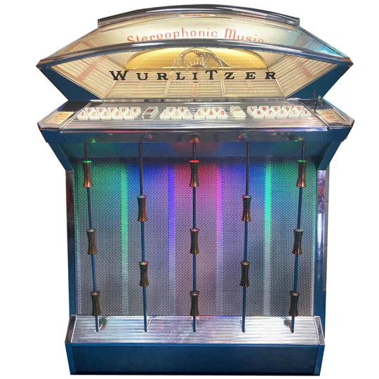 1961 Wurlitzer 2500 Vinyl Jukebox 1961 Wurlitzer 2500 Vinyl Jukebox