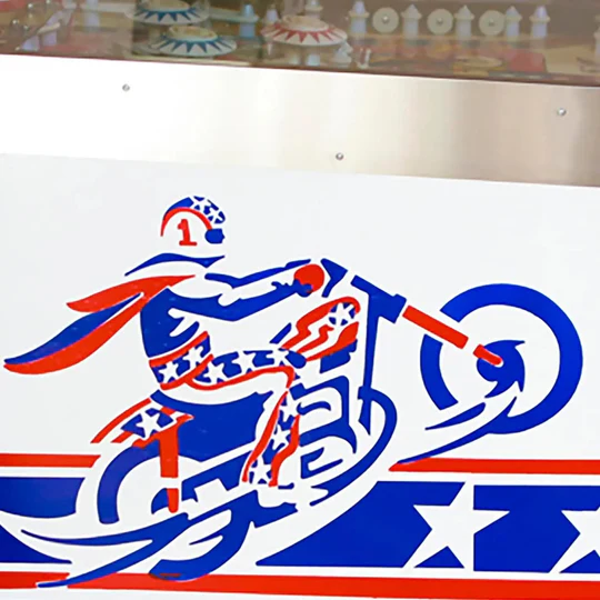 1977-6-evel-knievel-pinball-machine 1977 Evel Knievel Pinball Machine by Bally - Image 4