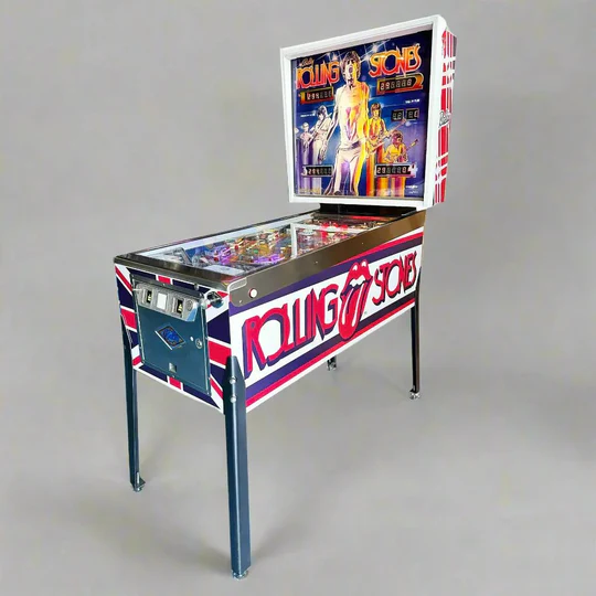 1980-1-Rolling-Stones-Pinball-Machine 1980 Rolling Stones Pinball Machine by Bally