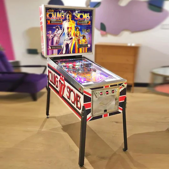1980-2-Rolling-Stones-Pinball-Machine 1980 Rolling Stones Pinball Machine by Bally - Image 2