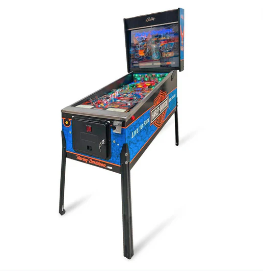 1991-1-Harley-Davidson Pinball Machine 1991 Harley-Davidson Pinball Machine by Bally Midway