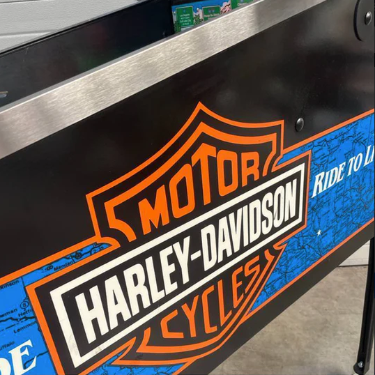 1991-5-Harley-Davidson Pinball Machine 1991 Harley-Davidson Pinball Machine - Image 4