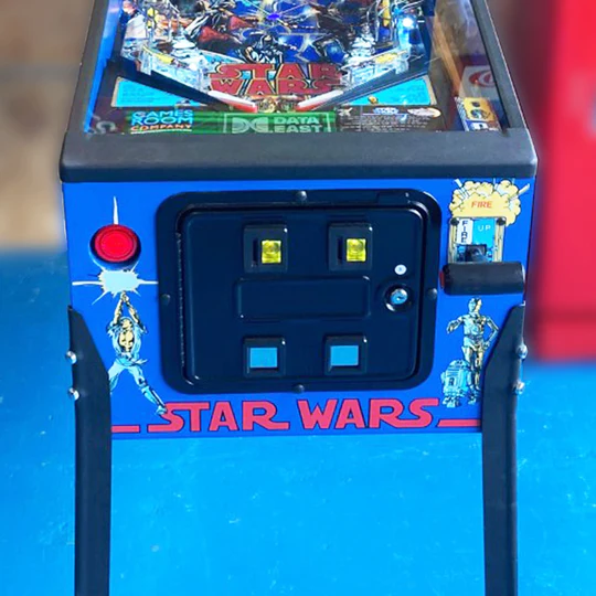 1992-4-star-wars-pinball-machine 1992 Star Wars Pinball Machine by Data East - Image 4