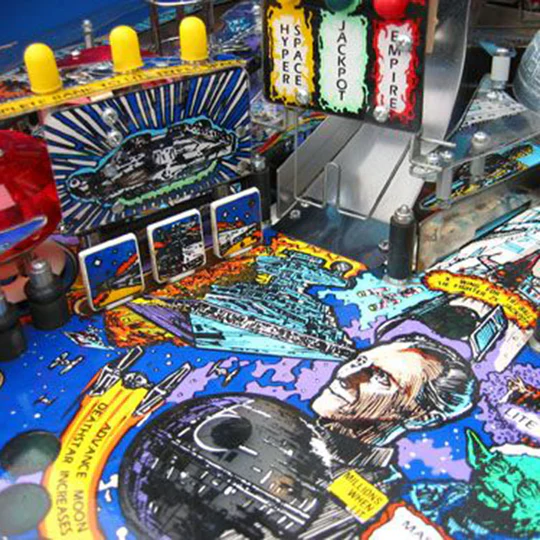 1992-6-star-wars-pinball-machine 1992 Star Wars Pinball Machine by Data East - Image 5