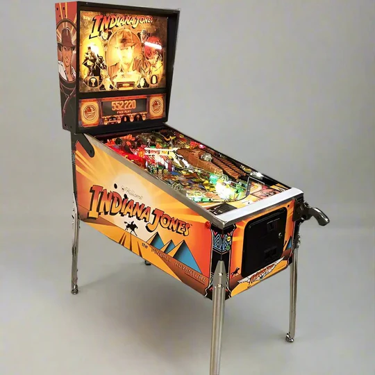 1993-1-Indiana_Jones-Pinball-Machine 1993 Indiana Jones Pinball Machine by Williams