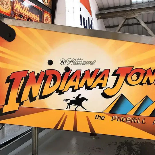 1993-5-Indiana_Jones-Pinball-Machine 1993 Indiana Jones Pinball Machine - Image 5