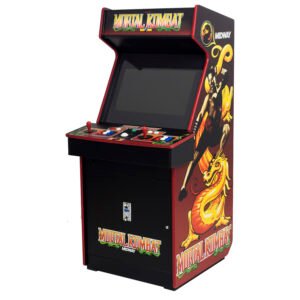 26″ mortal kombat upright arcade machine with 6000 games