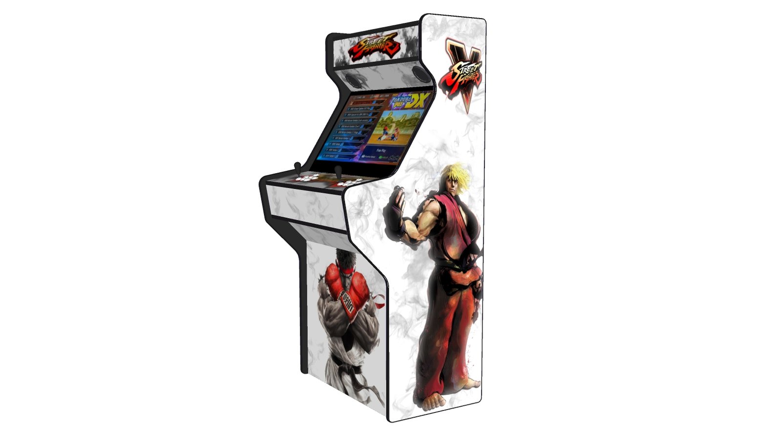 street fighter 5 arcade machine, 3000 games, 32 inch screen, 120w subwoofer street fighter 5 arcade machine, 3000 games, 32 inch screen, 120w subwoofer
