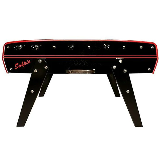 sulpie evolution foosball table black tint with red trim sulpie evolution foosball table black tint with red trim