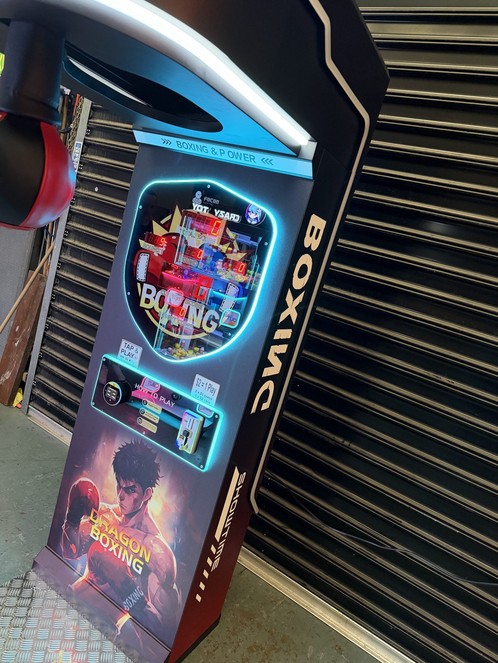 punch boxing arcade machine punch boxing arcade machine